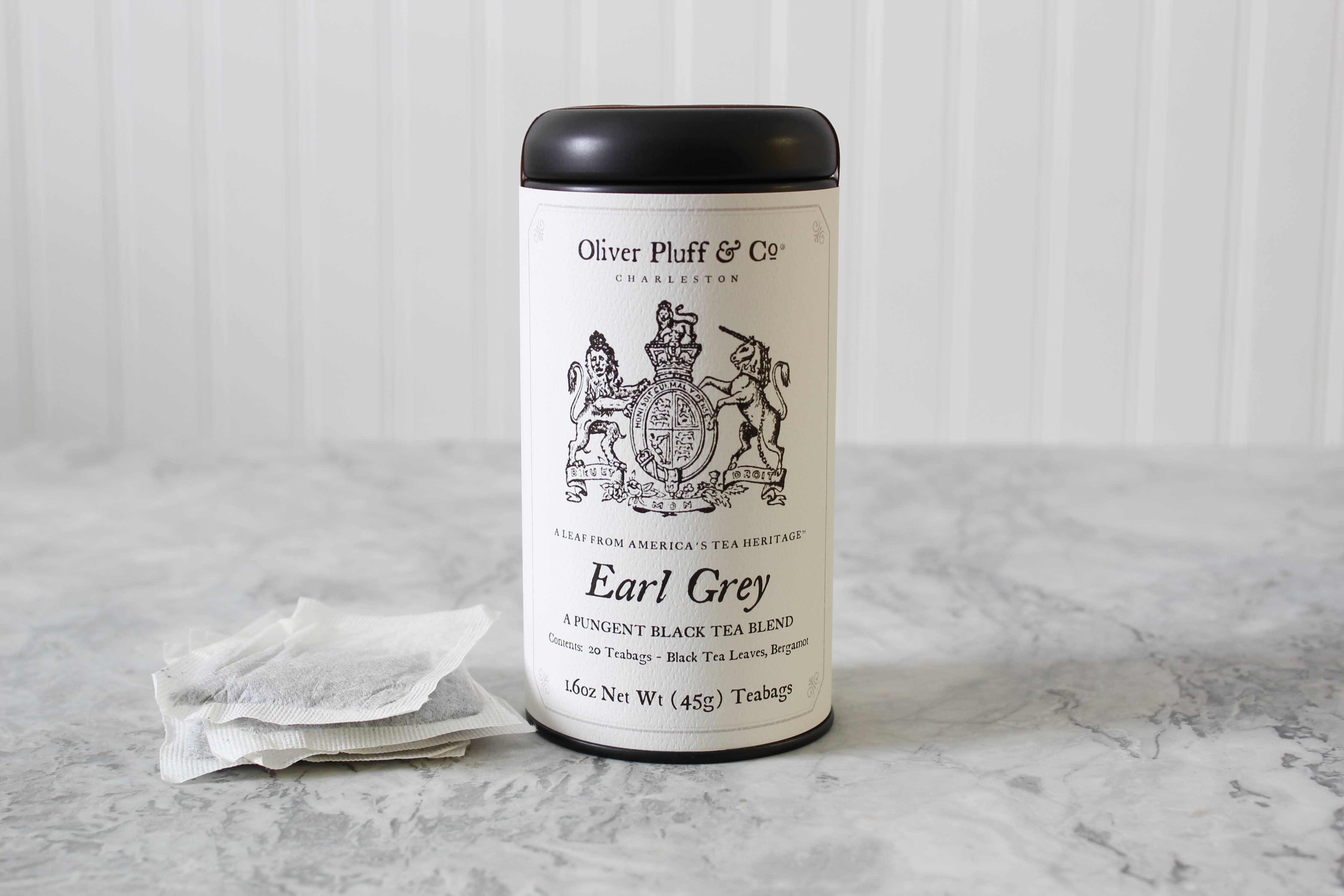 Earl Grey 20 teabags in signature tea tin
