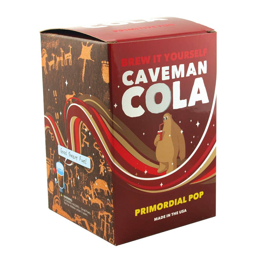 Brew It Yourself Caveman Cola DIY soda kit