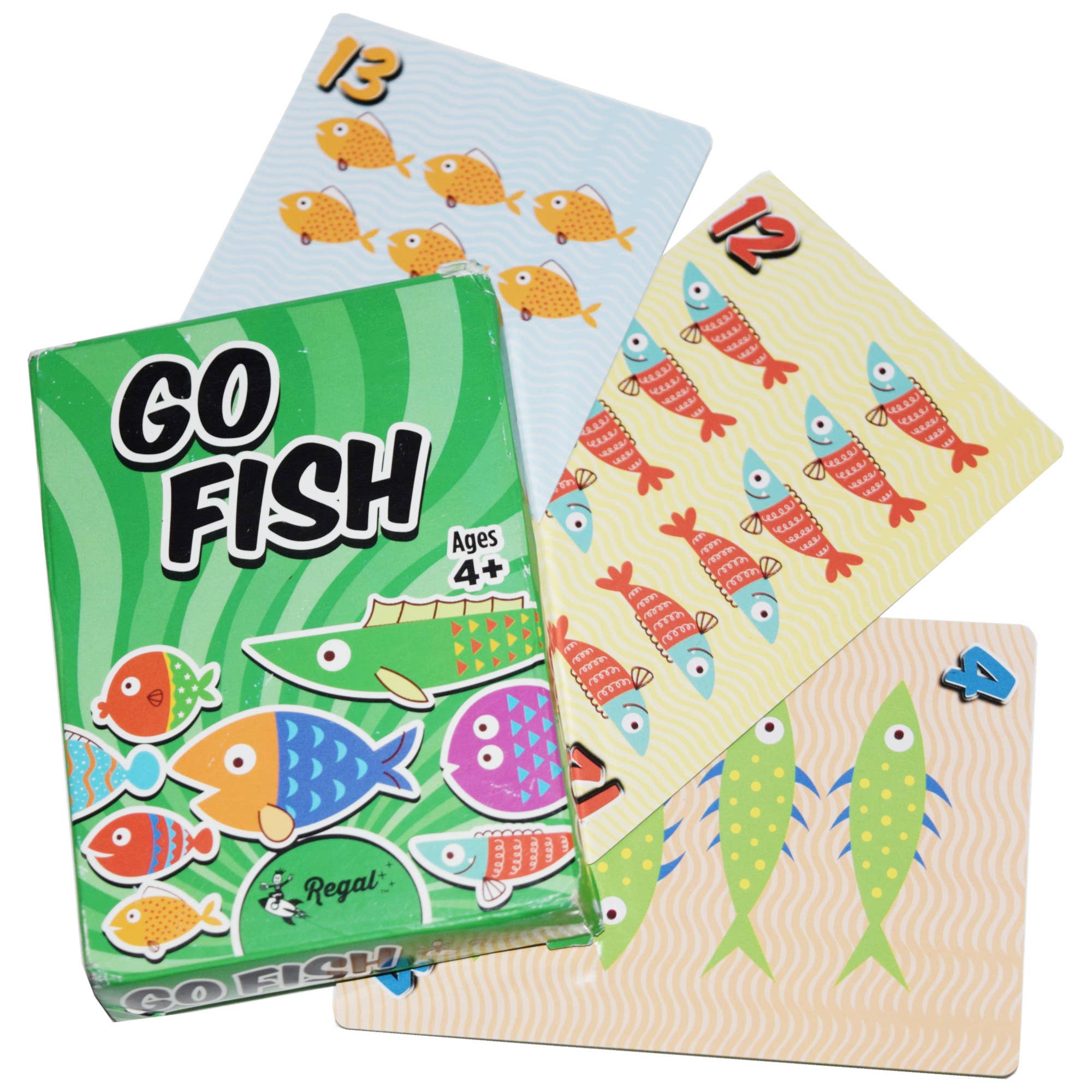 Kid's Card Games PDQ Refill - Go Fish Deck of Cards