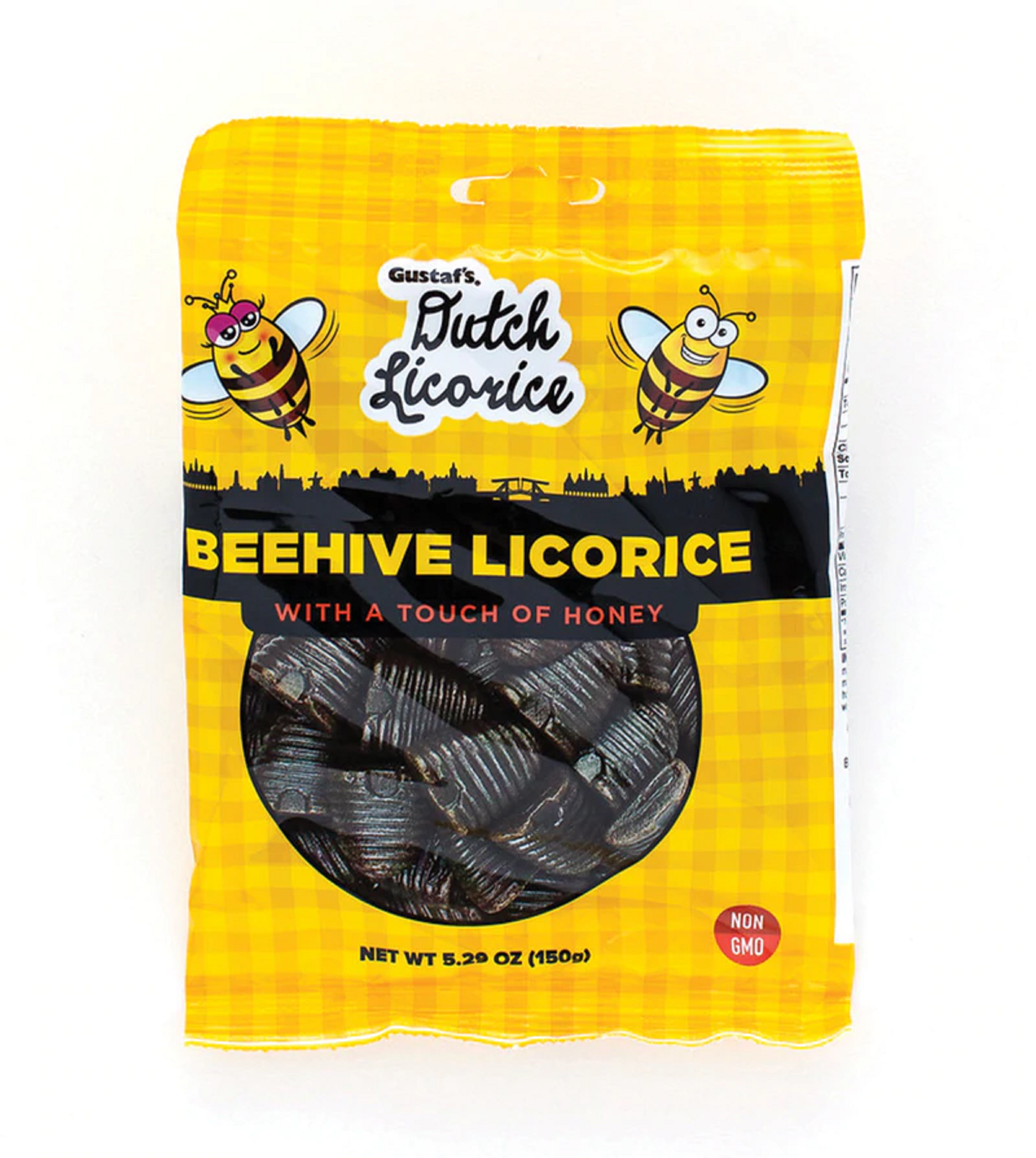Gustaf's Beehive Licorice candy 5.29 oz bag