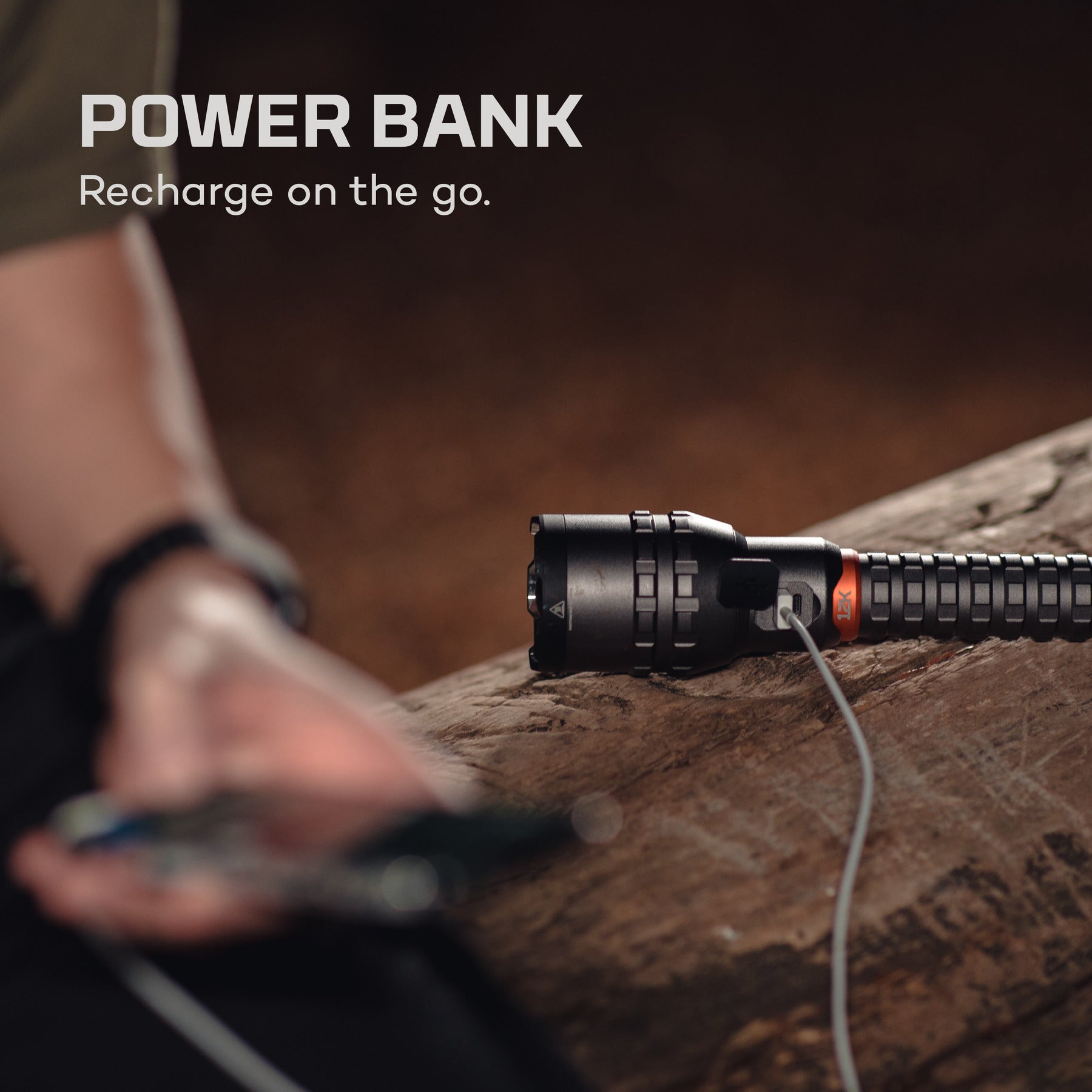 NEBO - 12K Lumen Flashlight with Power Bank