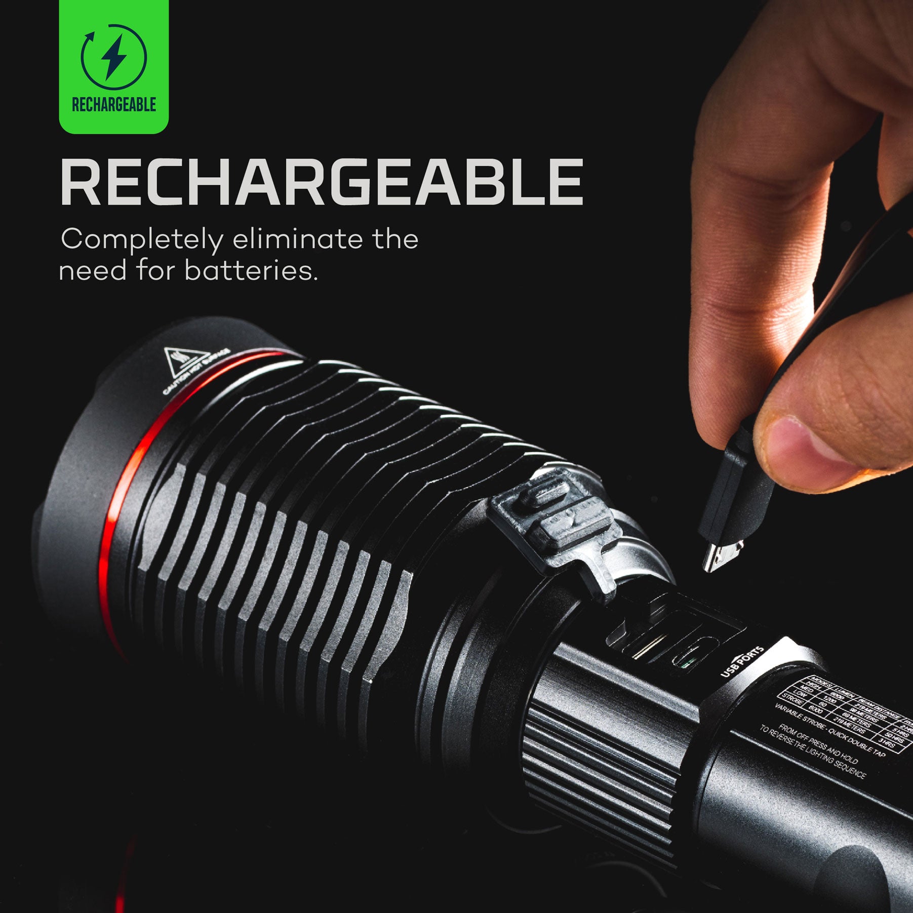 NEBO - Redline 6K Ultra-Bright Flashlight