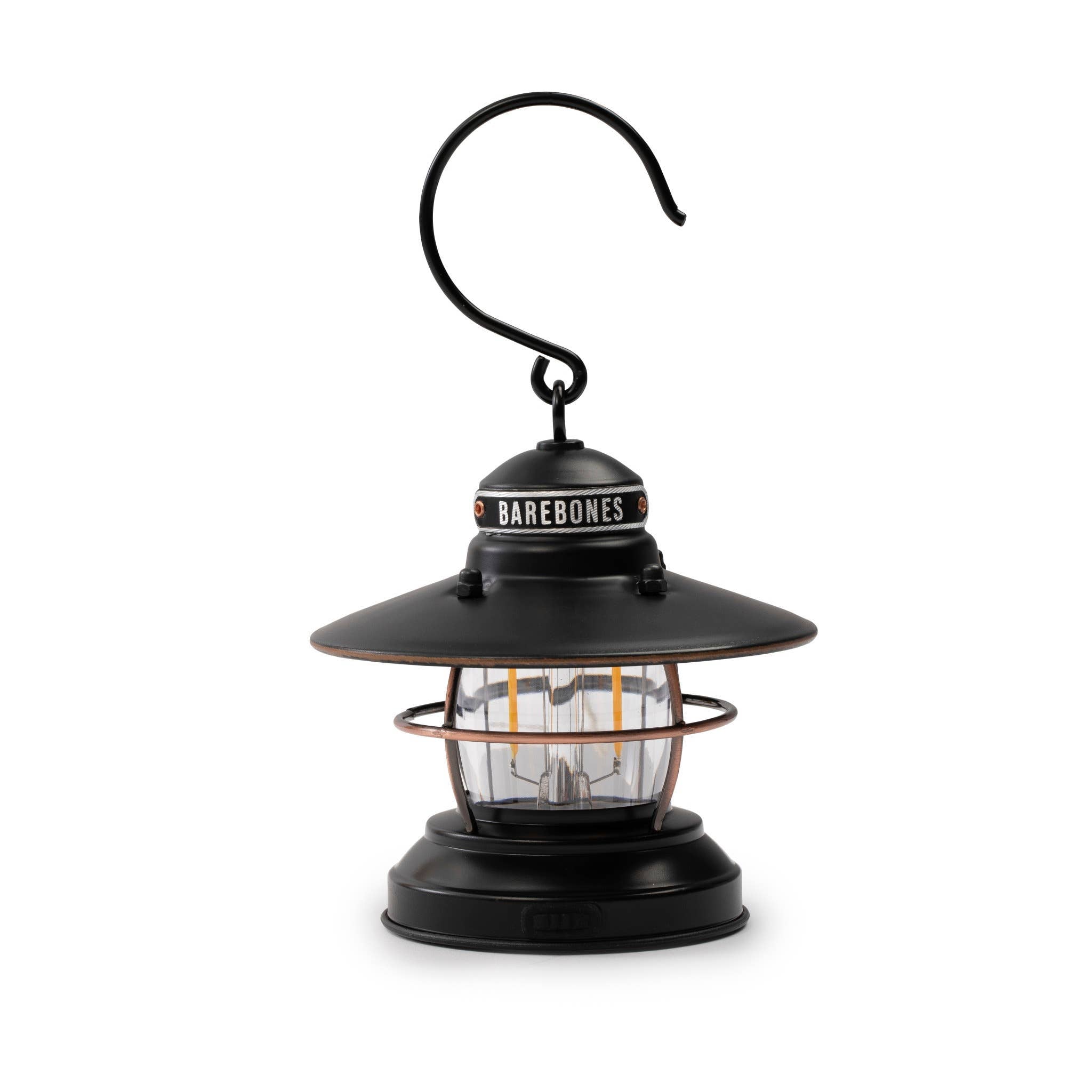 Barebones Mini Black Edison Lantern rechargeable