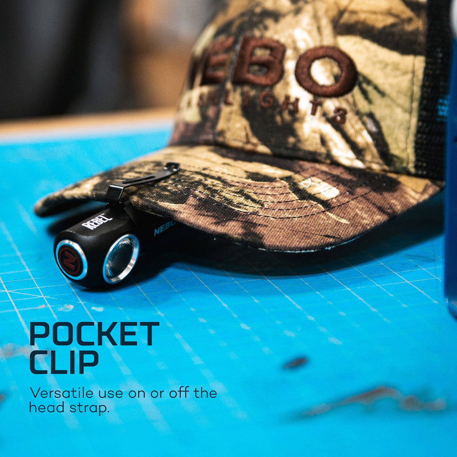 NEBO - Rebel Headlamp and Task Light