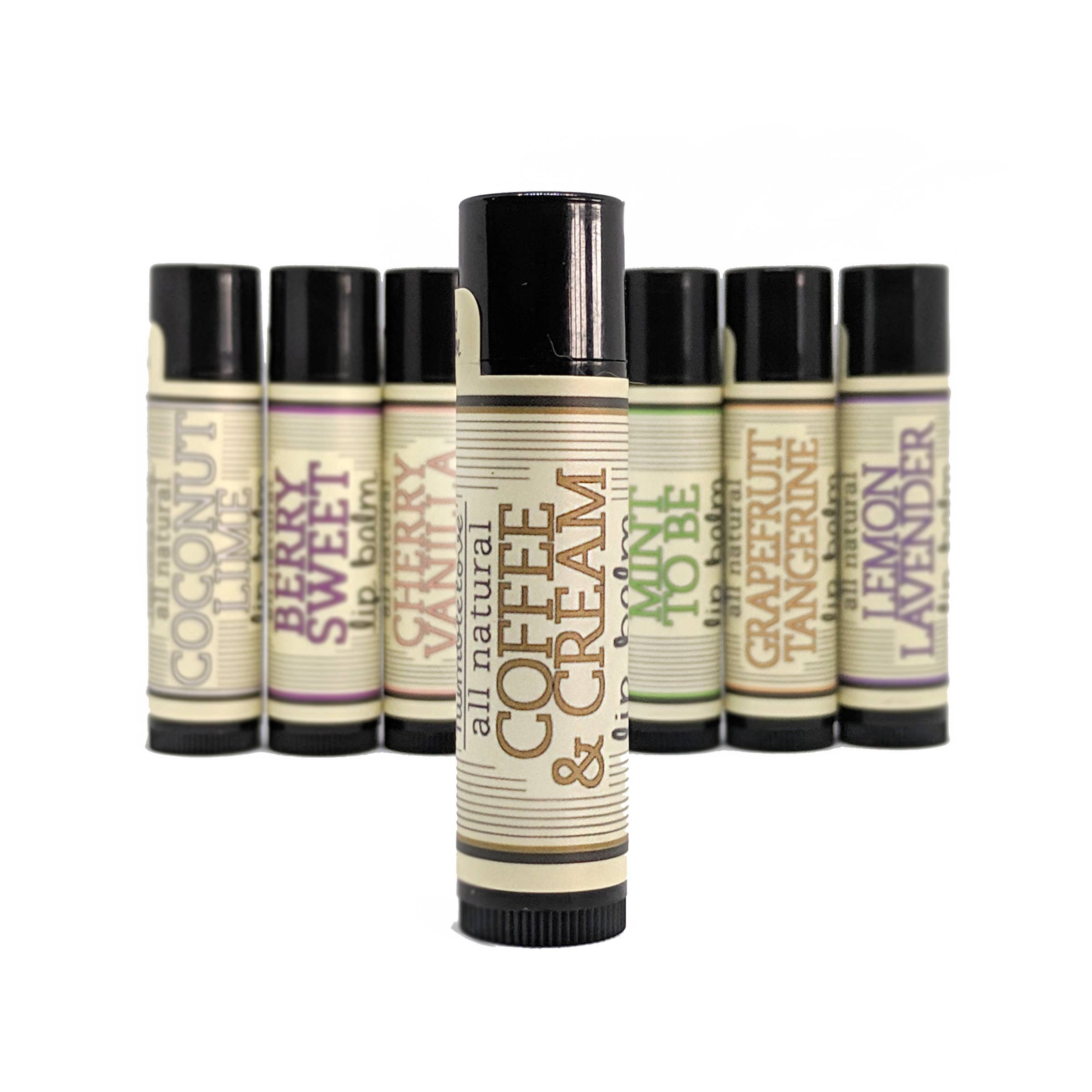 Coffee and Cream Lip Balm tube