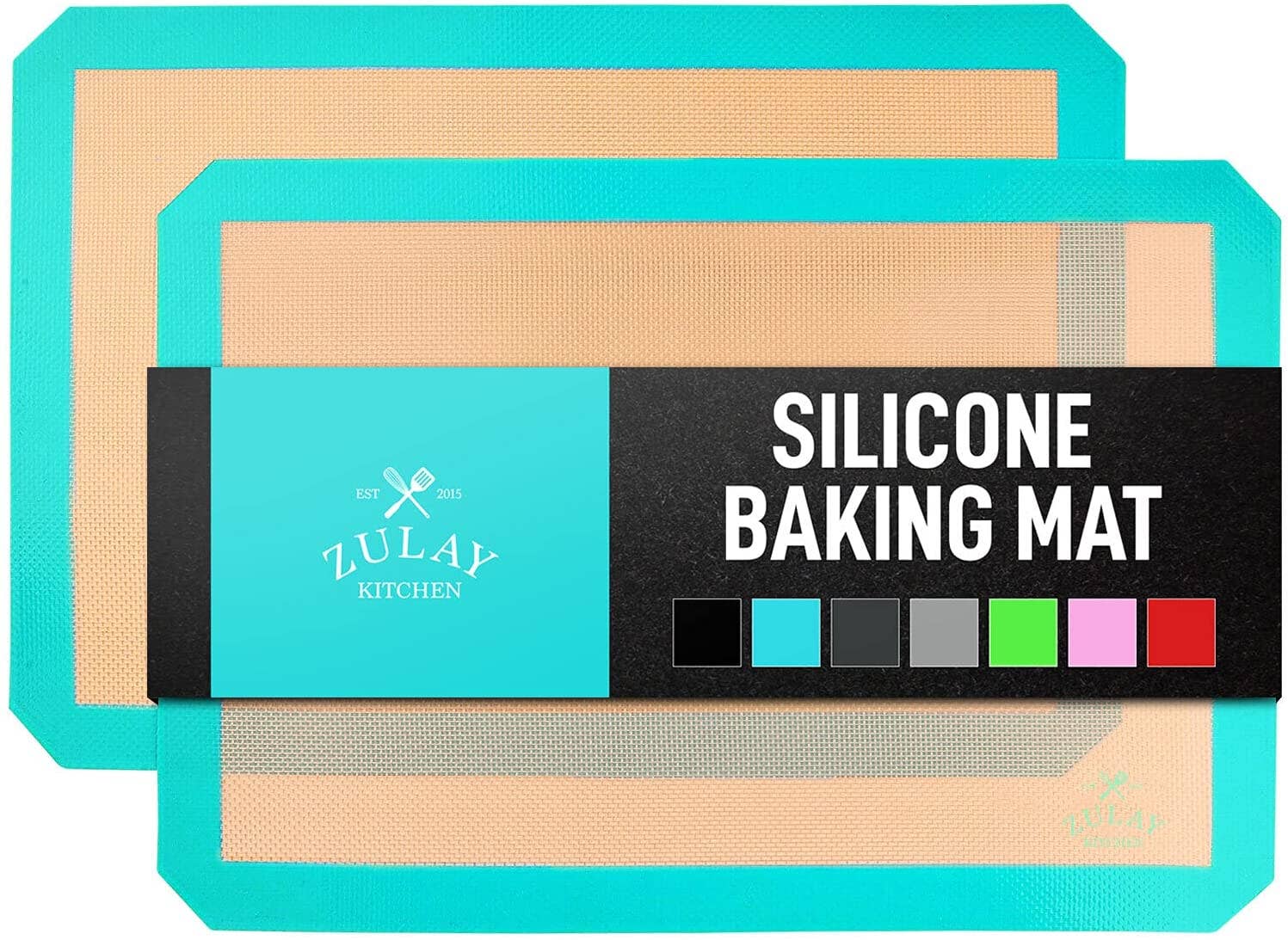 Silicone baking mat sheet set alternate view