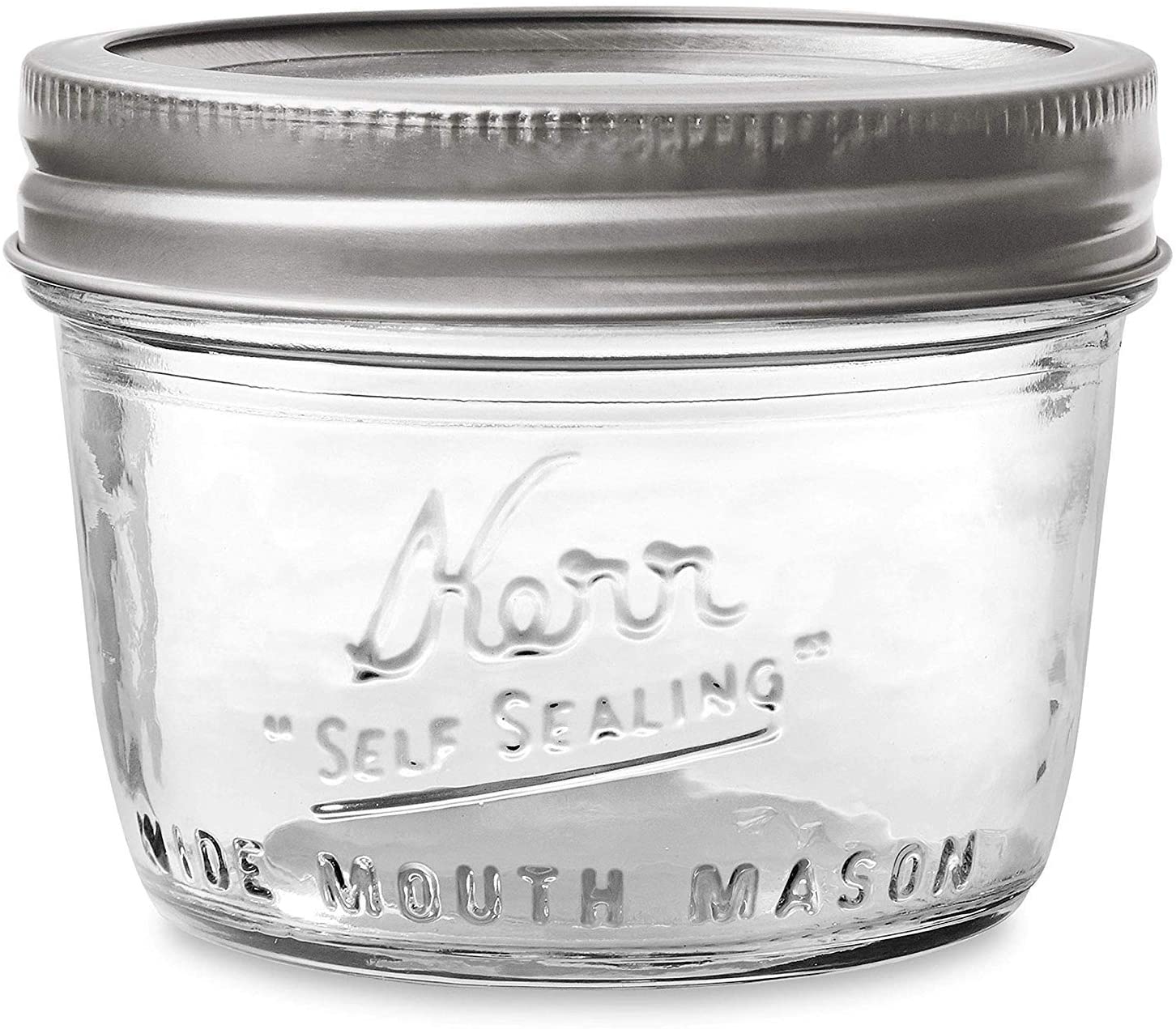 Kerr - 12Pack Wide Mouth Half Pint Jars