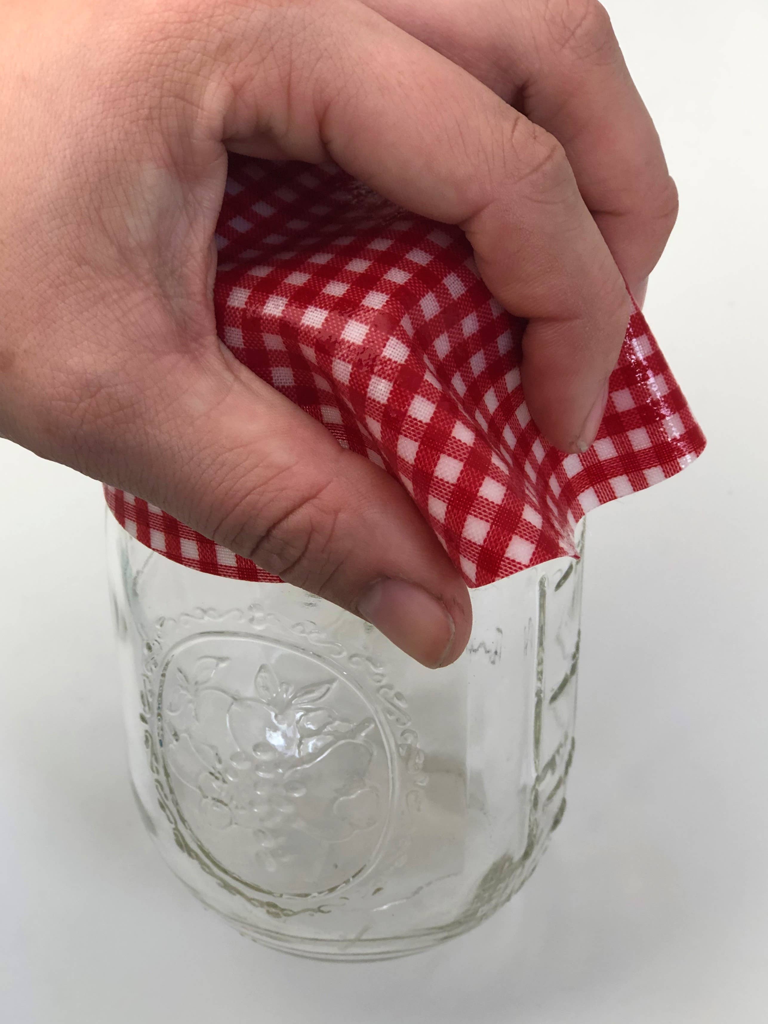 Red Gingham - Jar Opener
