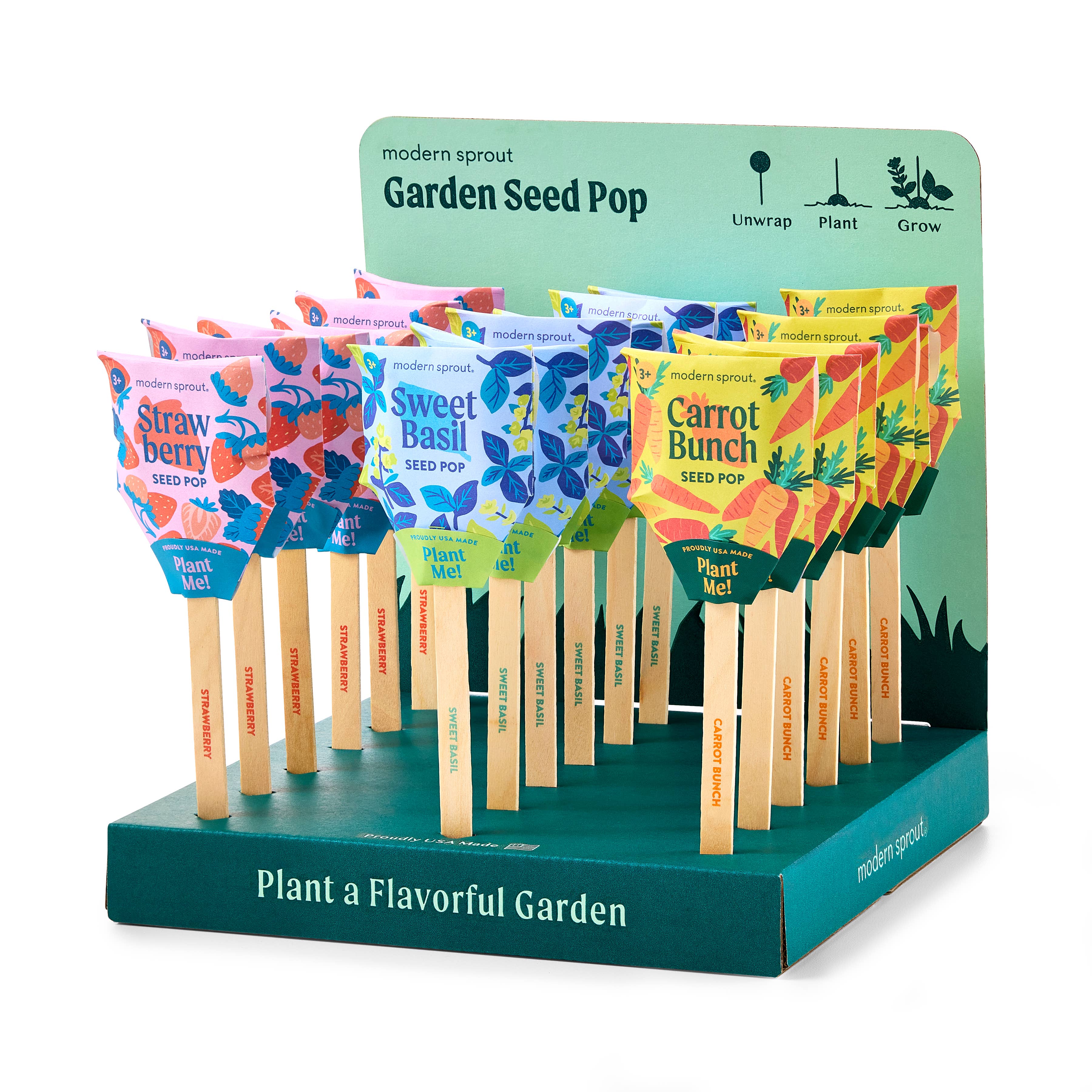 Veggie Garden Seed Pops plantable seed balls