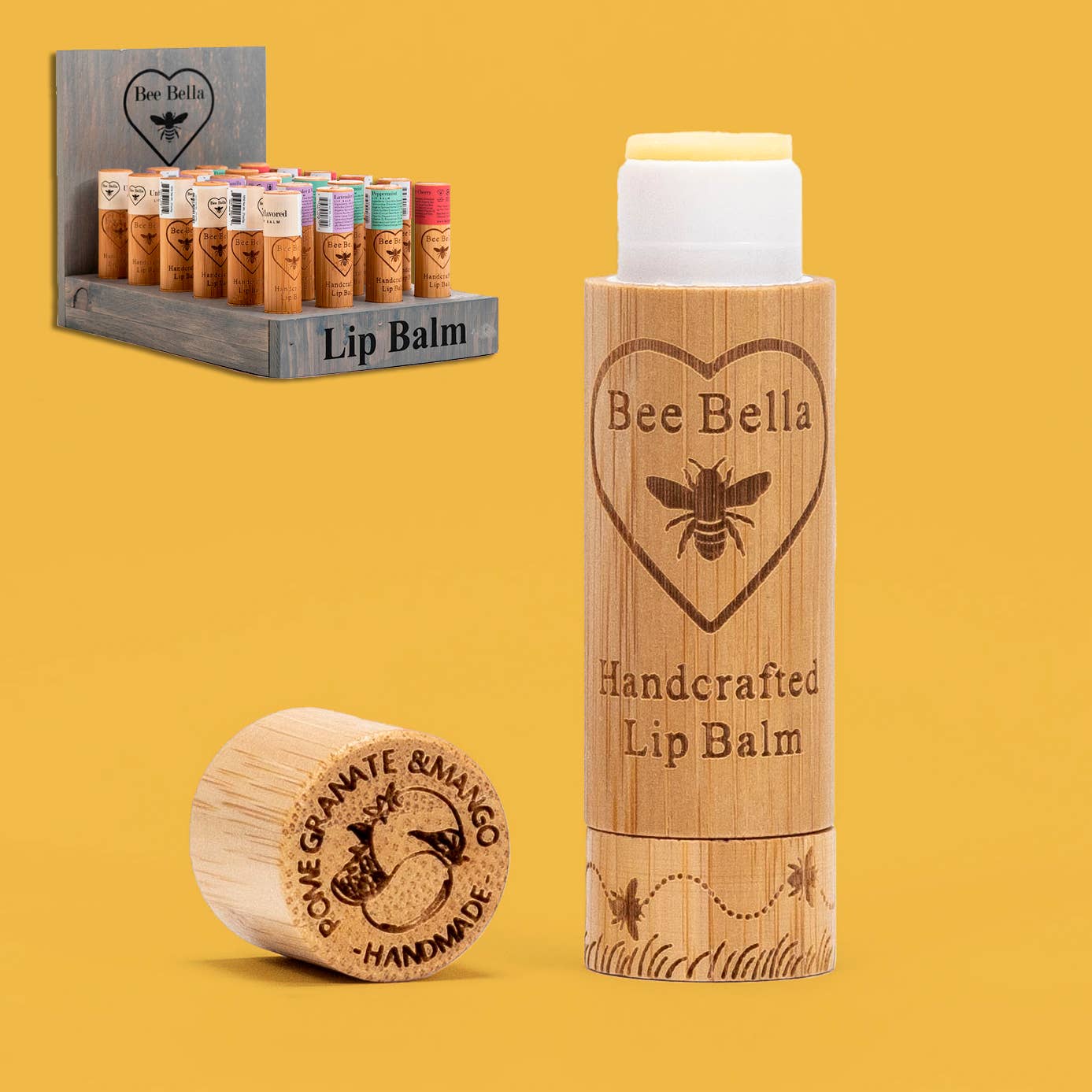 Pomegranate and Mango Lip Balm tube