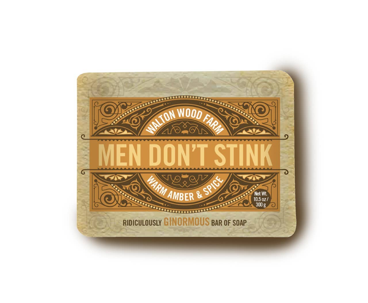 Men's Don't Stink - 10.5 oz. Warm Amber & Spice Soap Bar