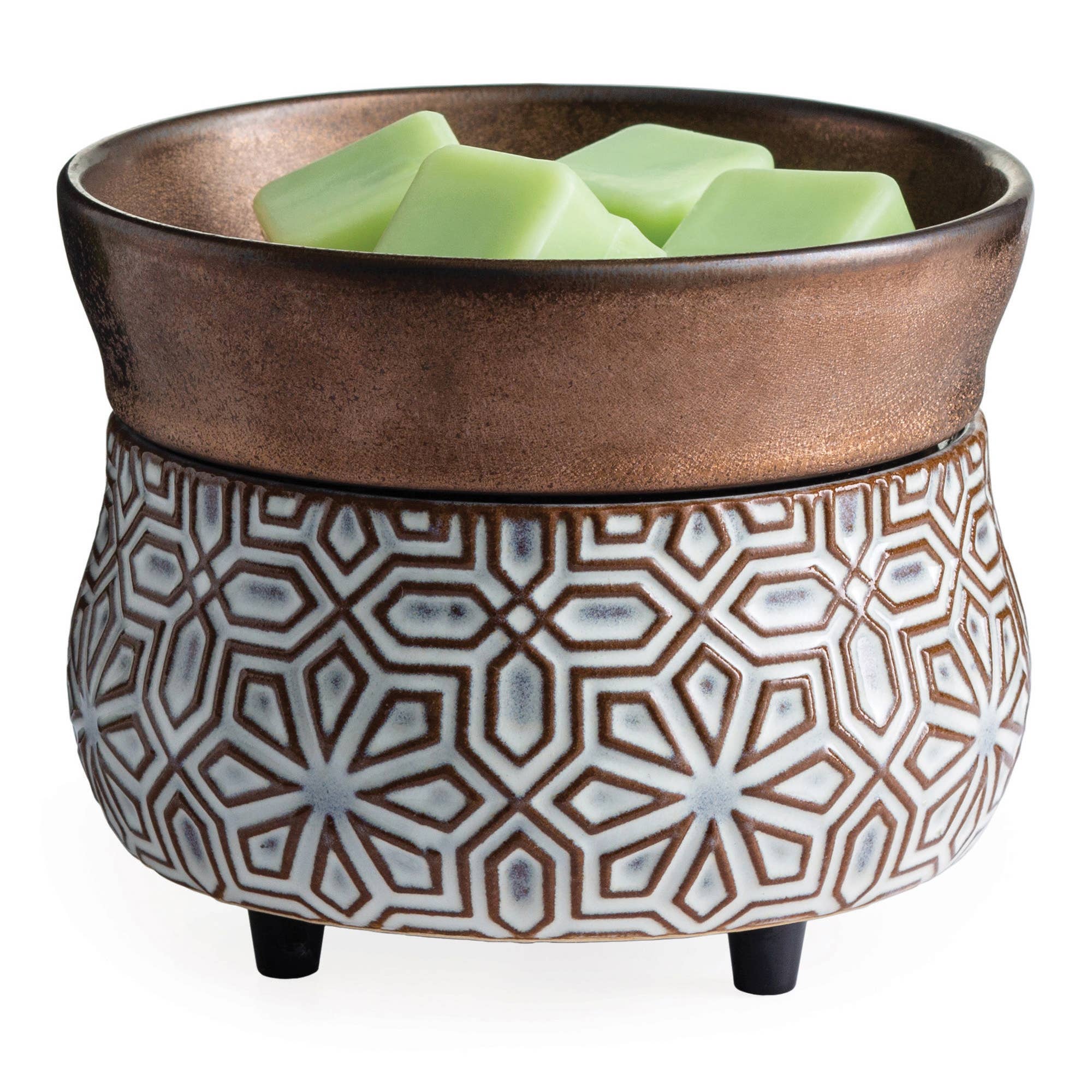 Bronze Geometric- Fragrance Warmer