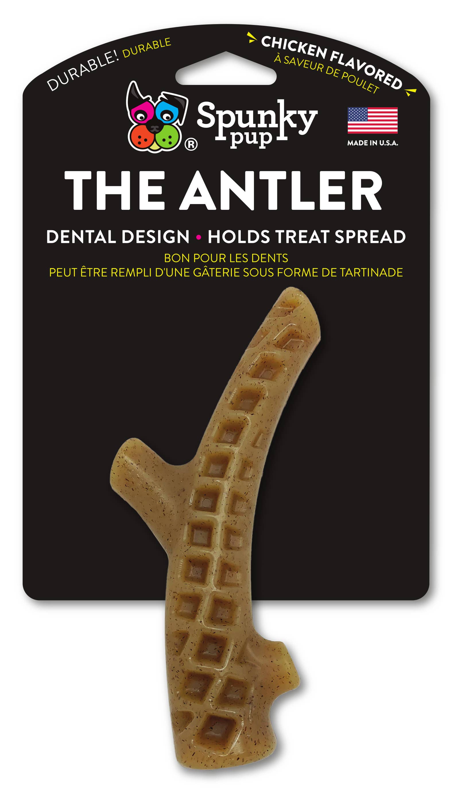 Hard Chew Nylon Antlers - Made in the USA