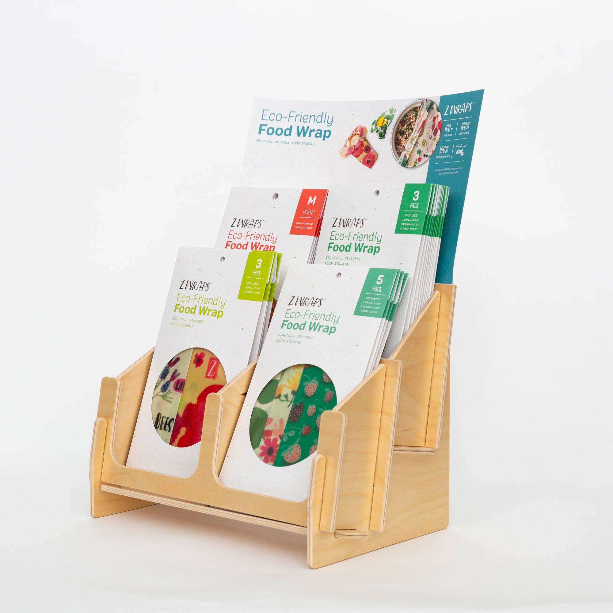 Z Wraps Reusable Food Wrap Collection