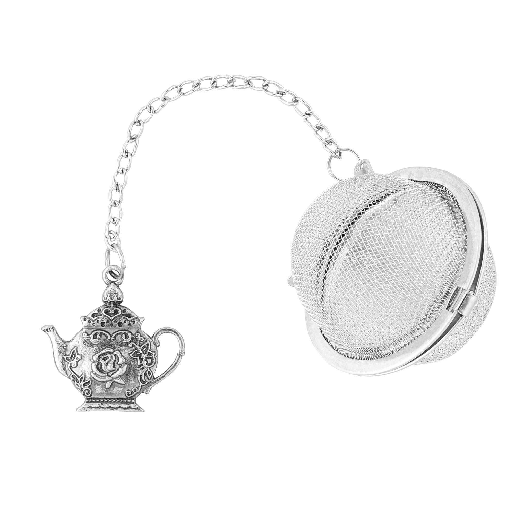 Teapot shaped tea ball infuser