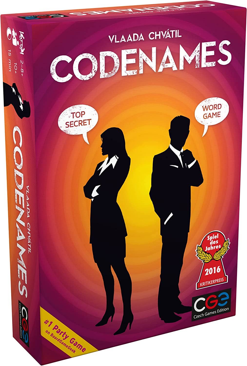 Codenames party word game