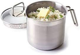 Norpro 8 Cup Multi Pot straining lid close-up