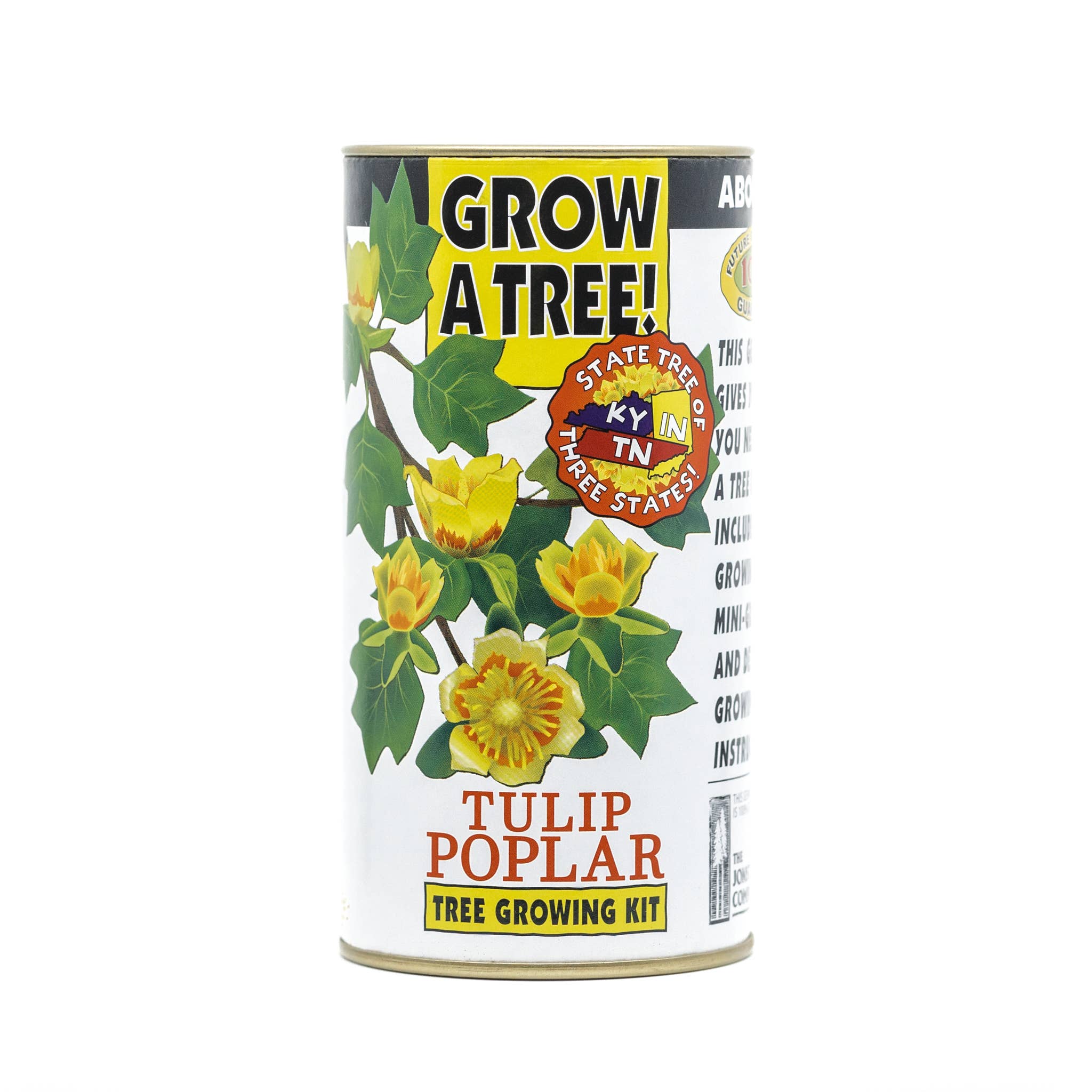 The Jonsteen Company - Tulip Poplar | White Design | Seed Grow Kit