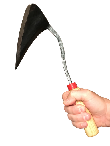 Handy hoe garden weeding tool