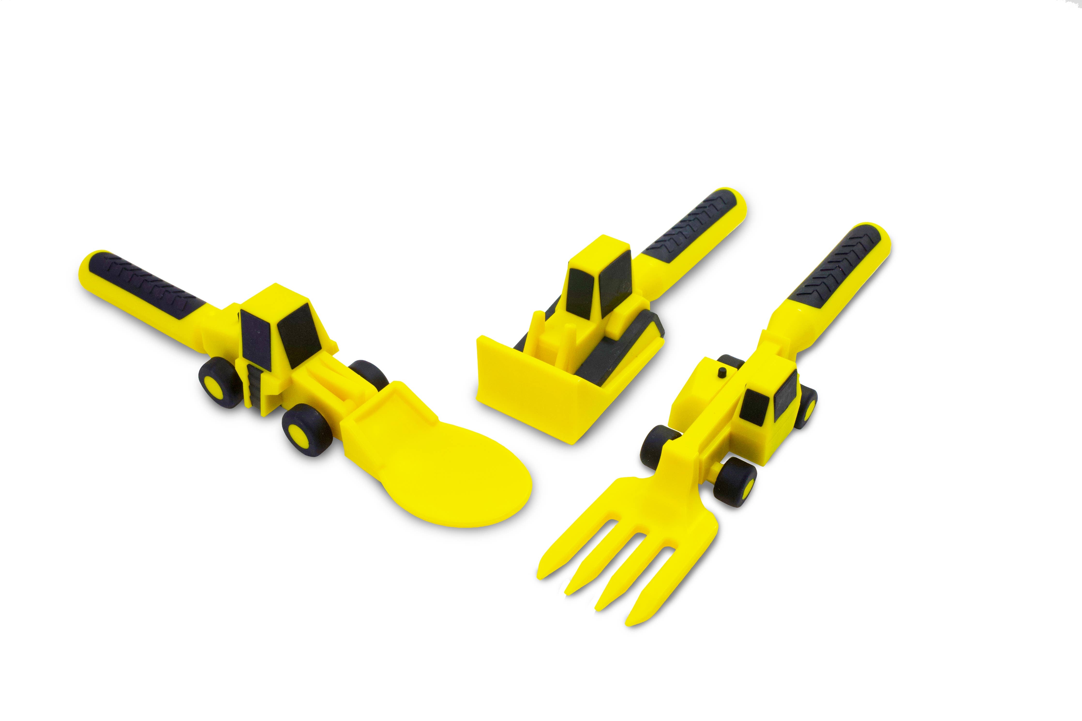 Set of 3 Construction Utensils for kids