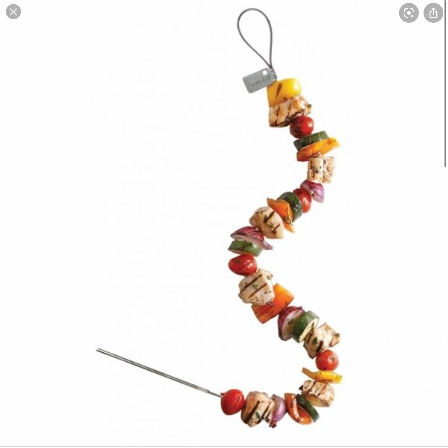 Big Green Egg Flexible Wire Skewers for grilling