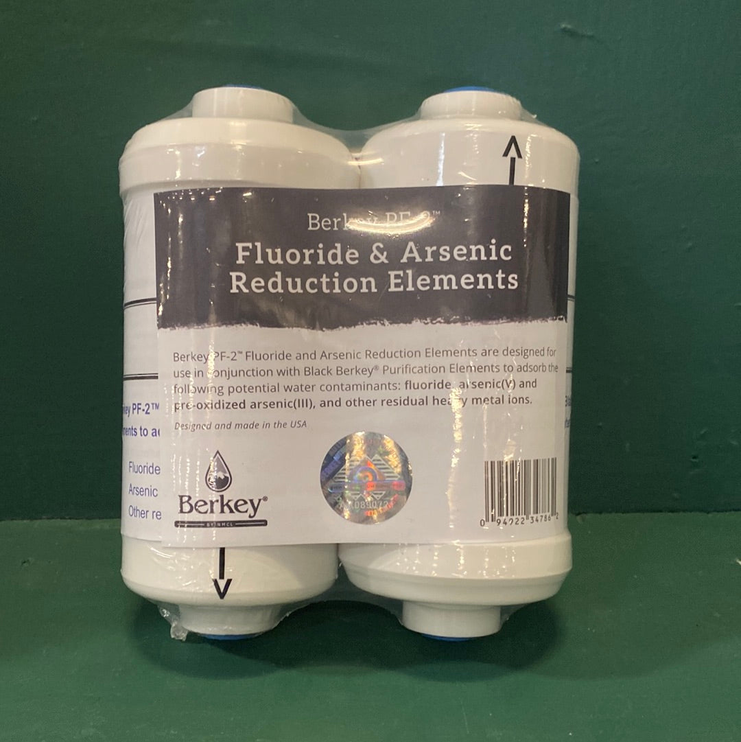 Berkey - PF2 Fluoride & Arsenic Filters