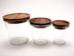 Weck jar stainless steel clamps for sealing