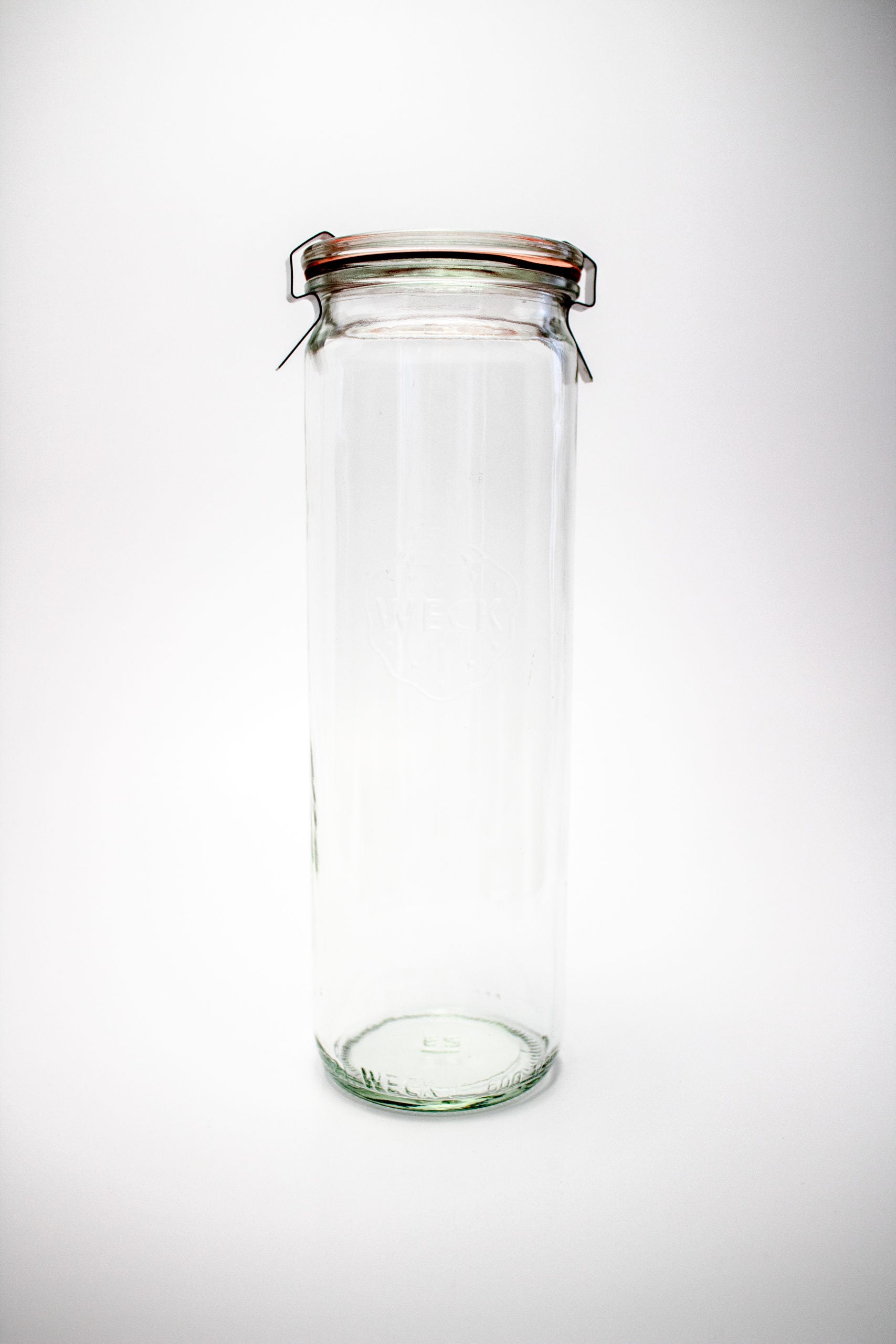 Weck glass jar for preserving and canning