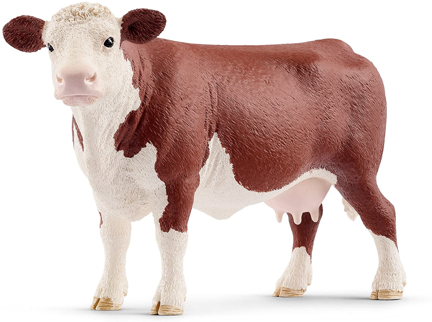 Schleich Hereford Cow collectible toy figurine