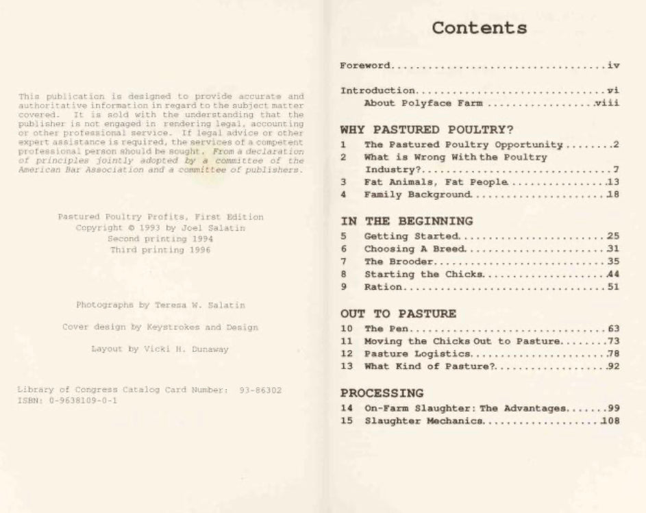 Pastured Poultry Profits - by Joel Salatin