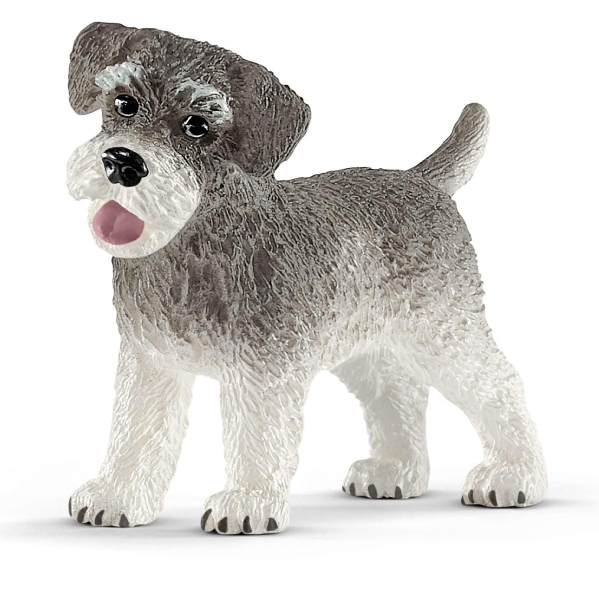 Schleich Miniature Schnauzer collectible dog figurine