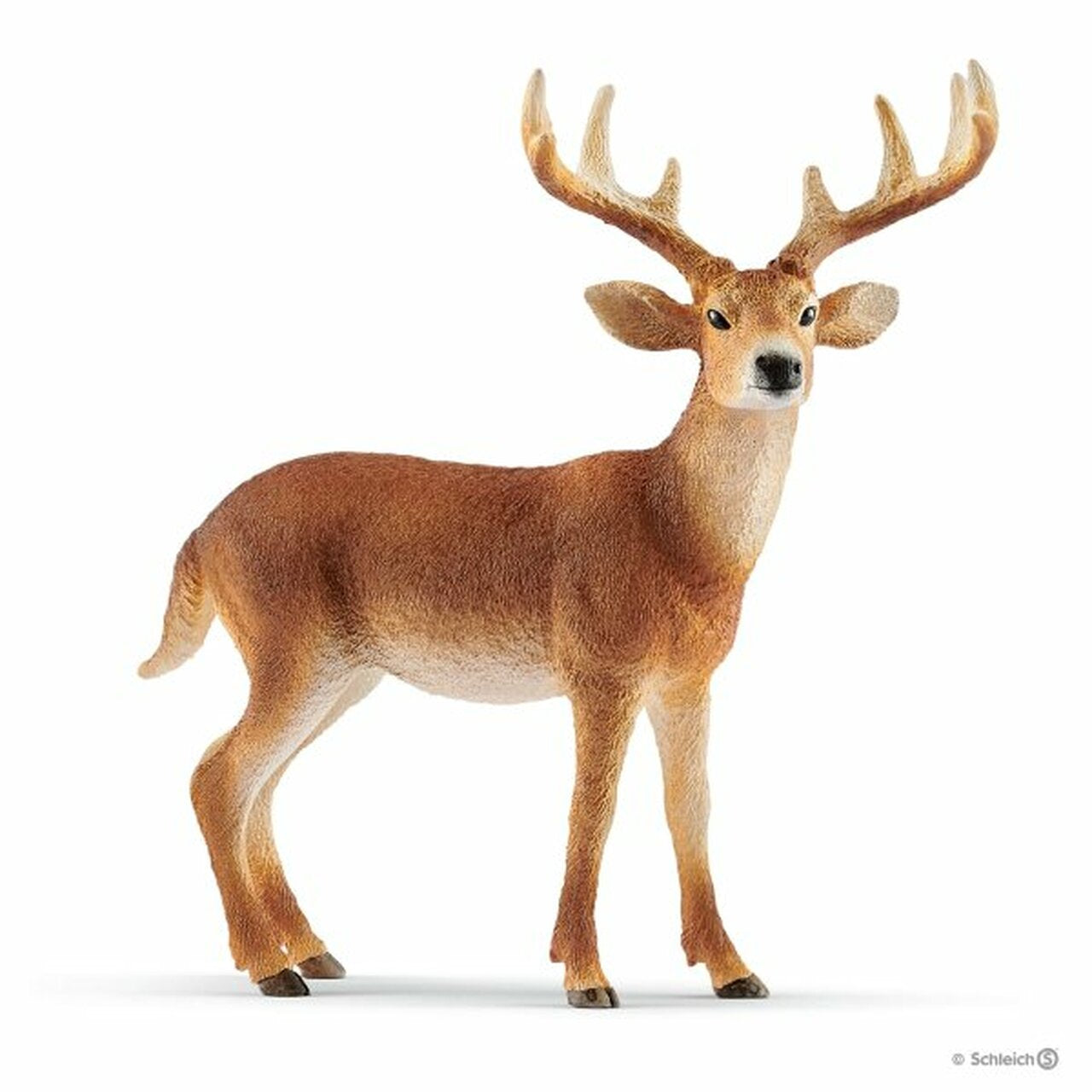 Schleich White Tailed Buck collectible animal figurine