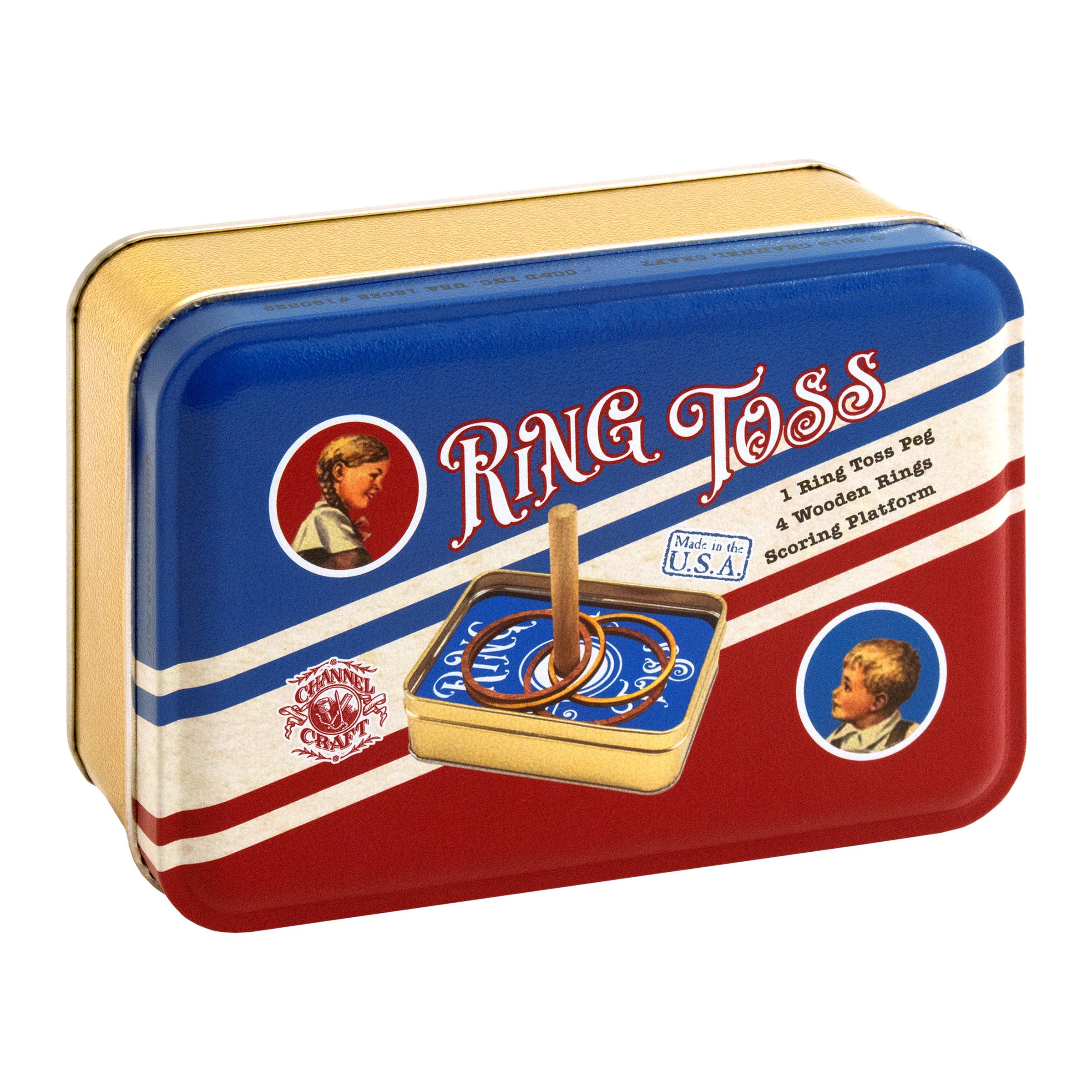 Channel Craft classic wooden ring toss game