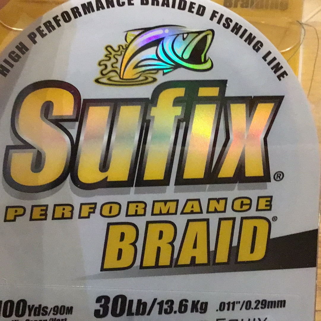 Sufix Performance Braid 30LB fishing line