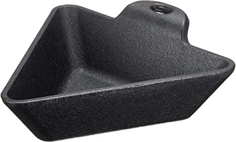 Lodge 10 oz cast iron triangular mini server