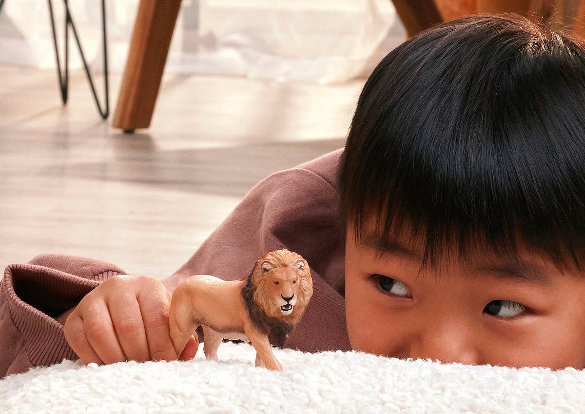 African Lion Animal Toy Figurine