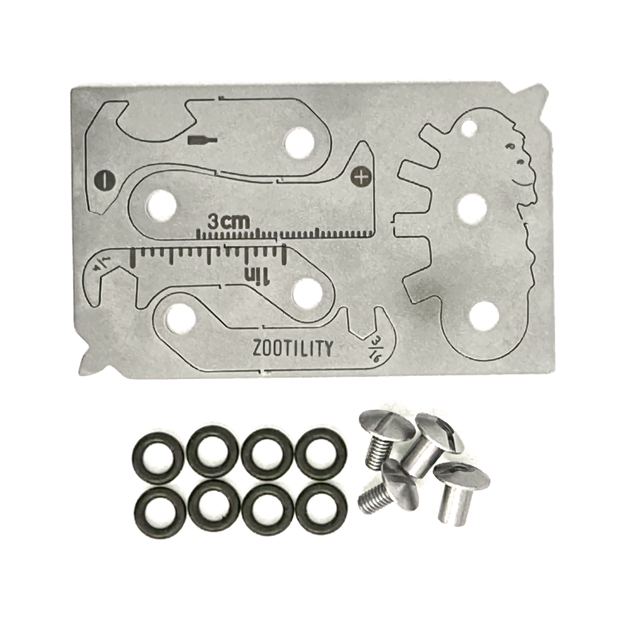 Ready YETI Multi-Tool - Metal TekPet DIY Buildable Keychain