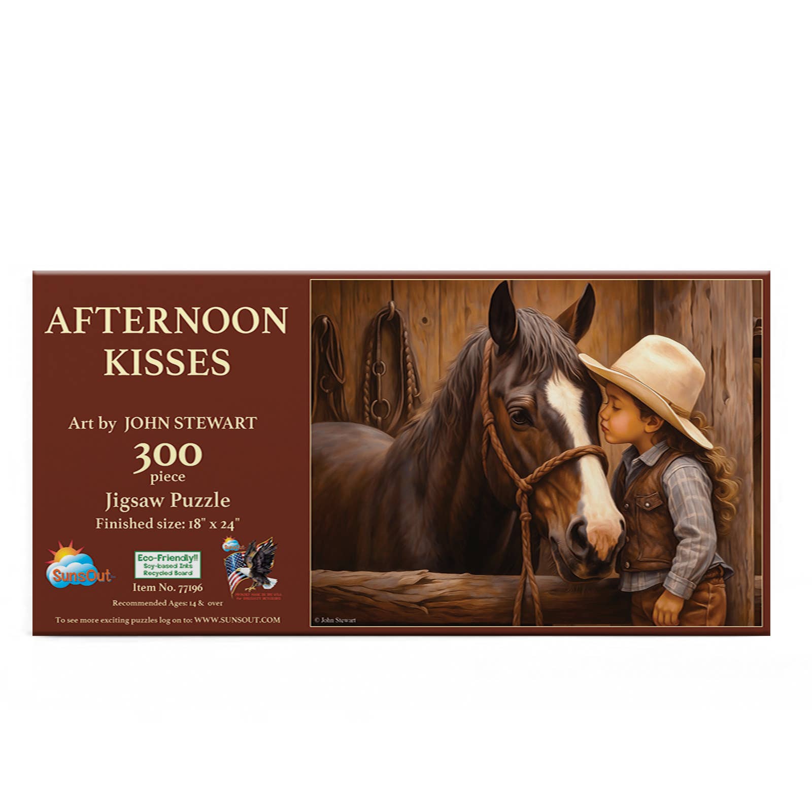 0932 Afternoon Kisses 300 pc Puzzle