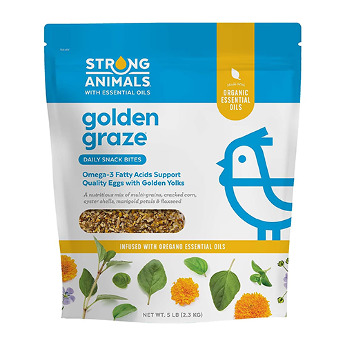 Strong Animals Golden Graze Daily Snack Bites 5 lb