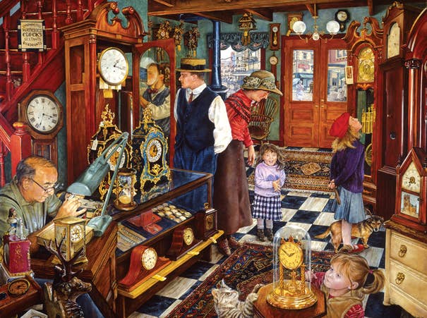 1328 The Clock Shop 1000 pc Puzzle