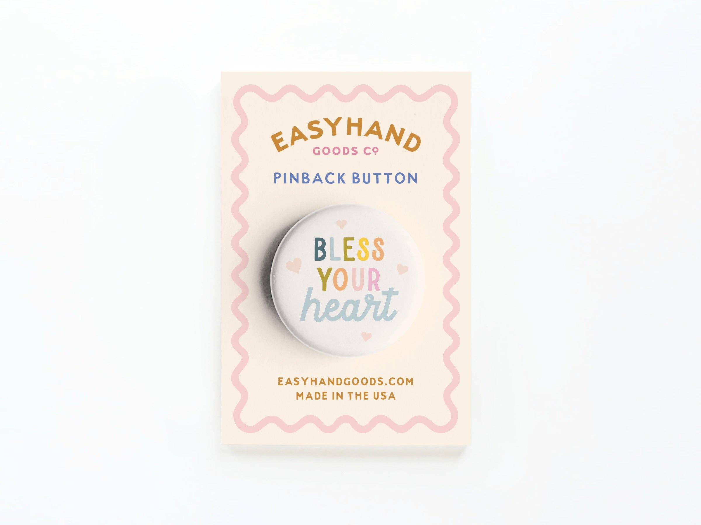 Bless Your Heart Button with Southern saying