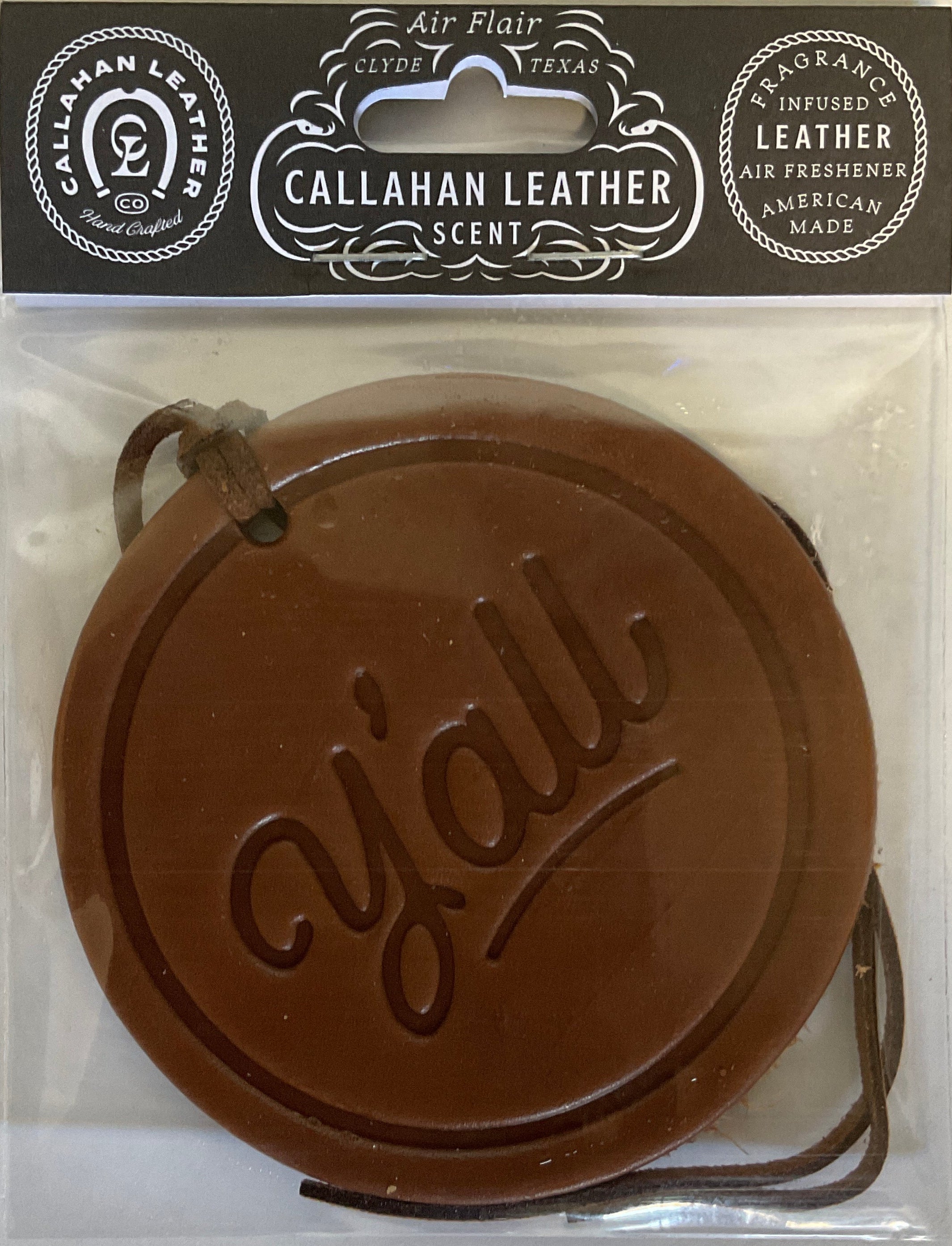 Callahan Leather "Air Flair" Car Freshener