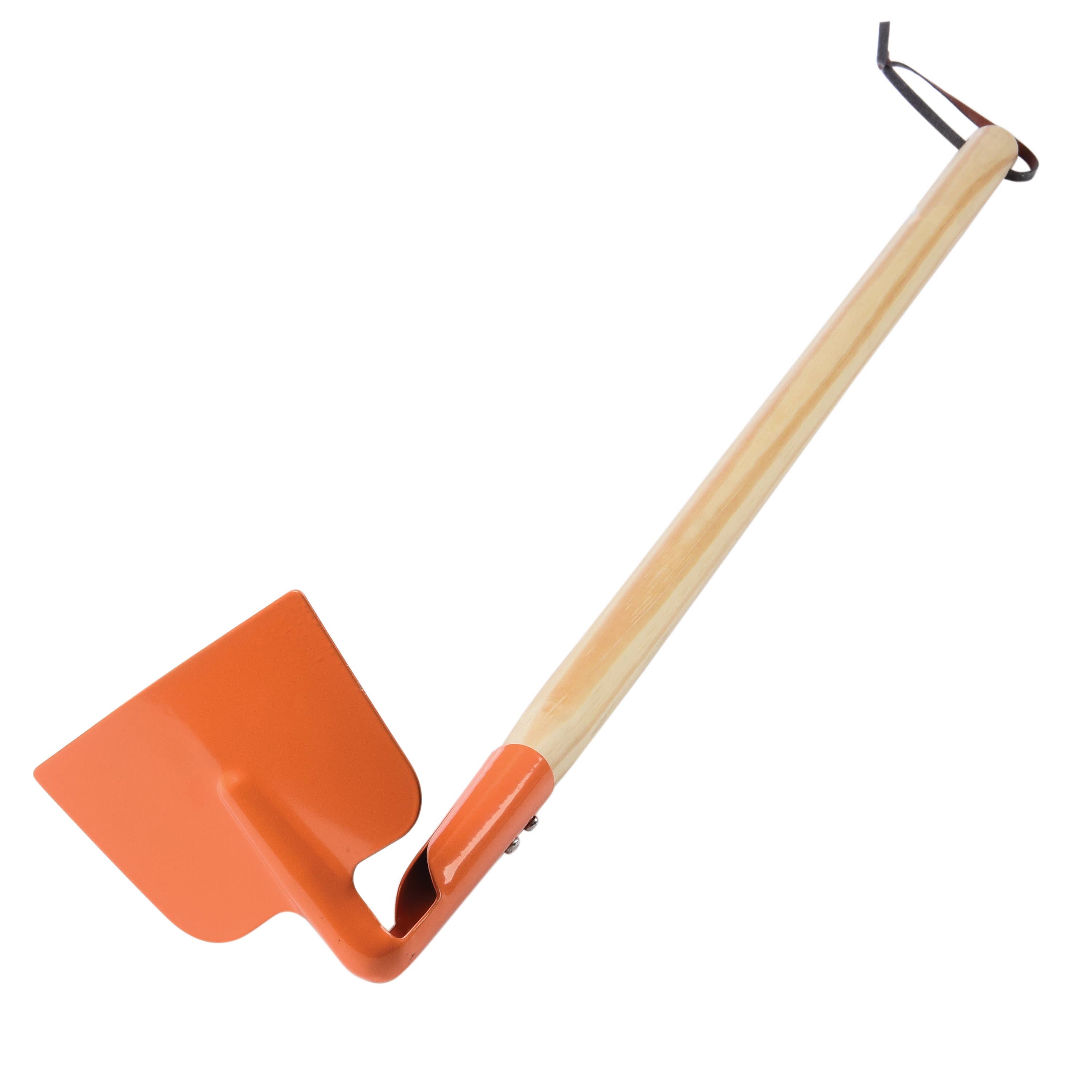 Garden Hoe child size being used in garden