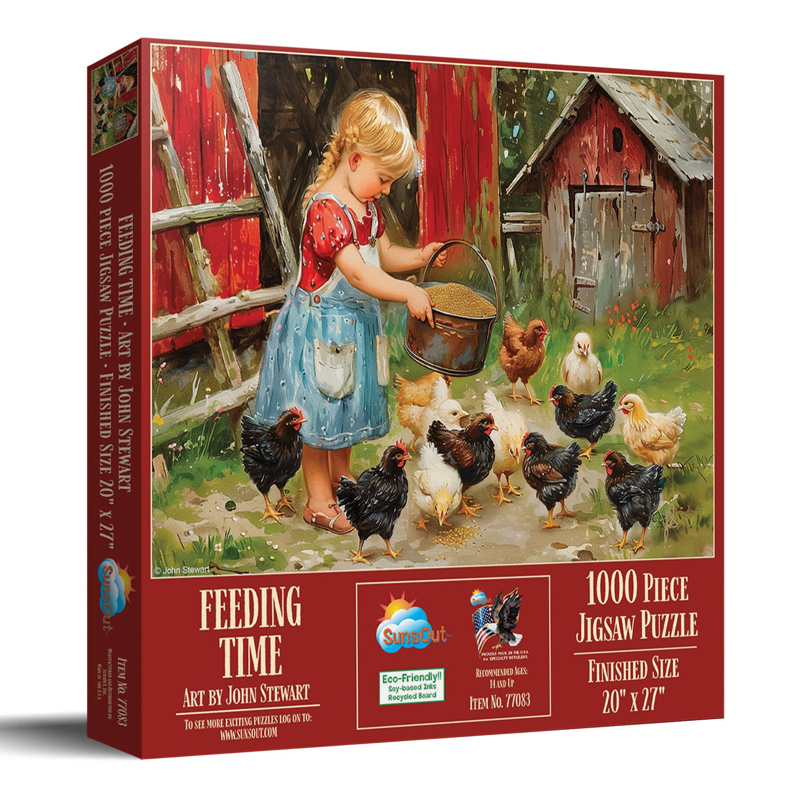 1373 Feeding Time 1000 pc Puzzle