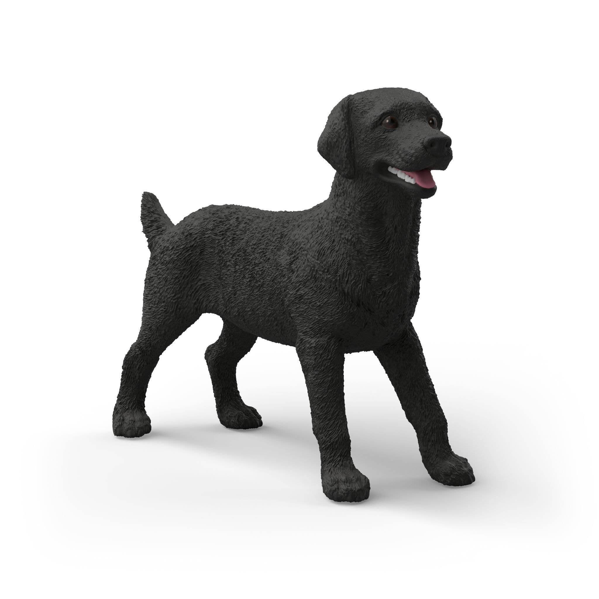 Black Labrador Retriever Female Animal Toy Figurine