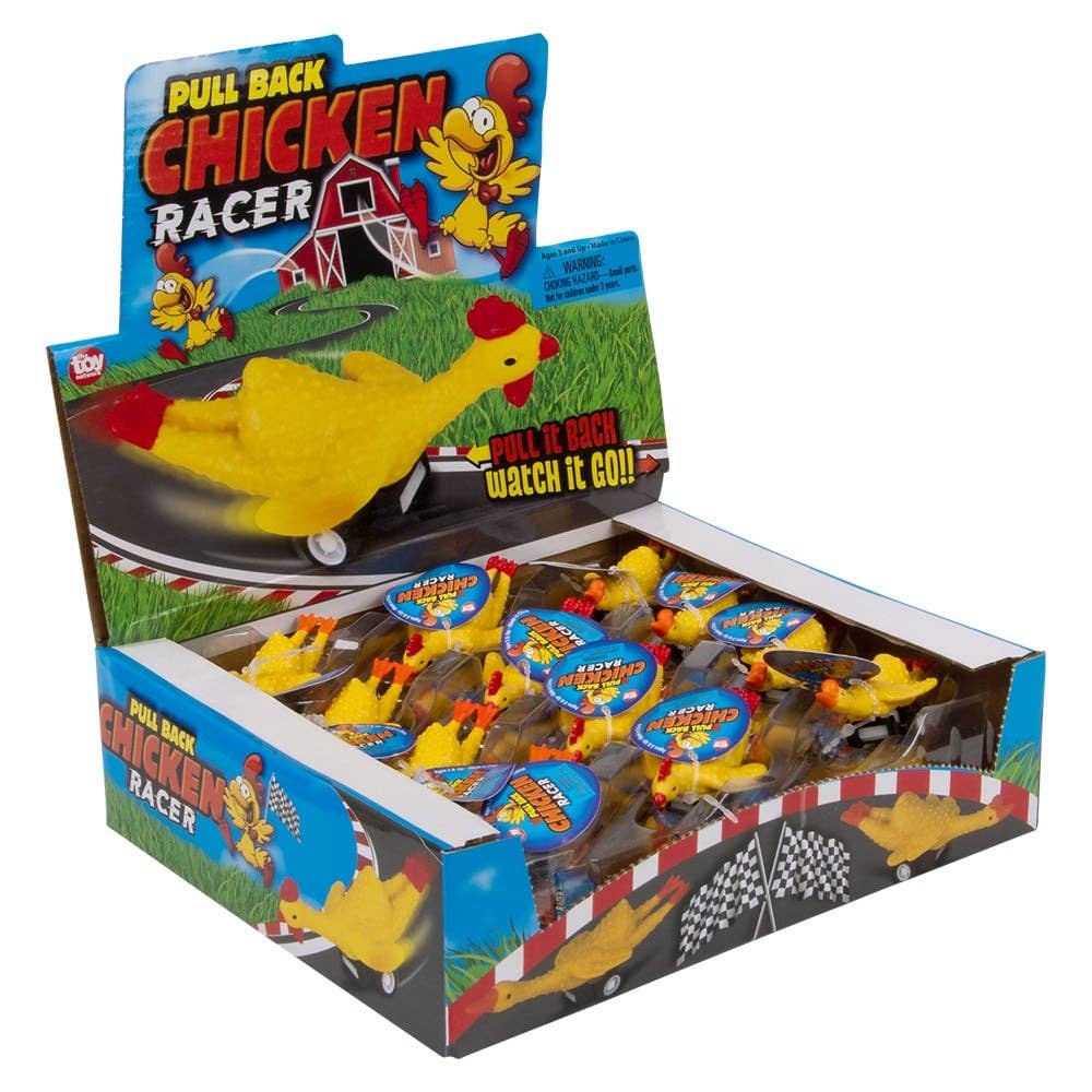 LLB pull back chicken toy packaging