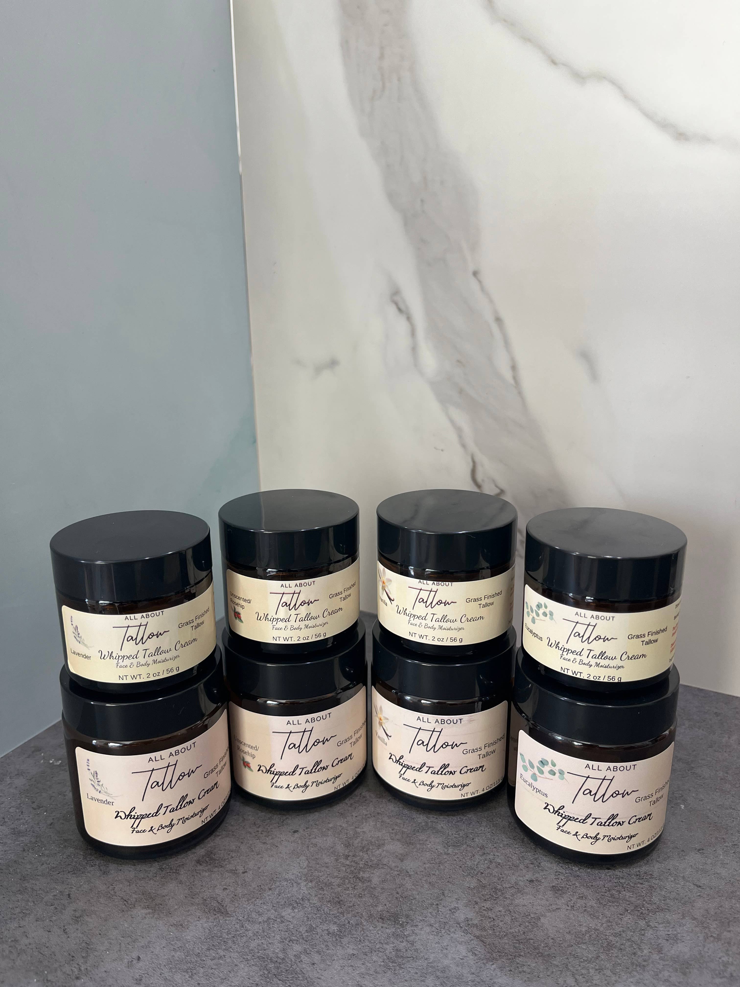 Whipped Tallow Cream - Face & Body Moisturizer
