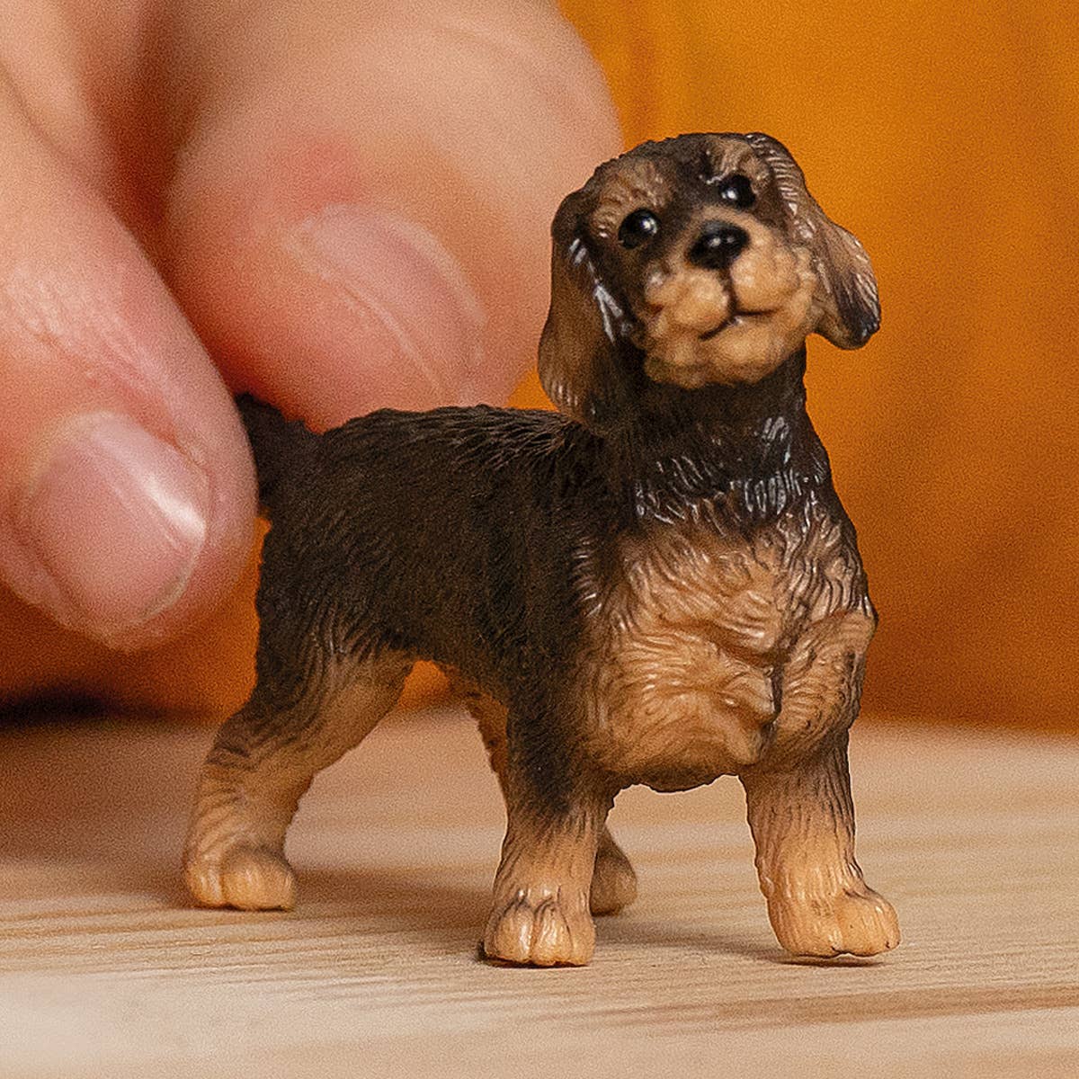 Wire-Haired Dachshund Animal Toy