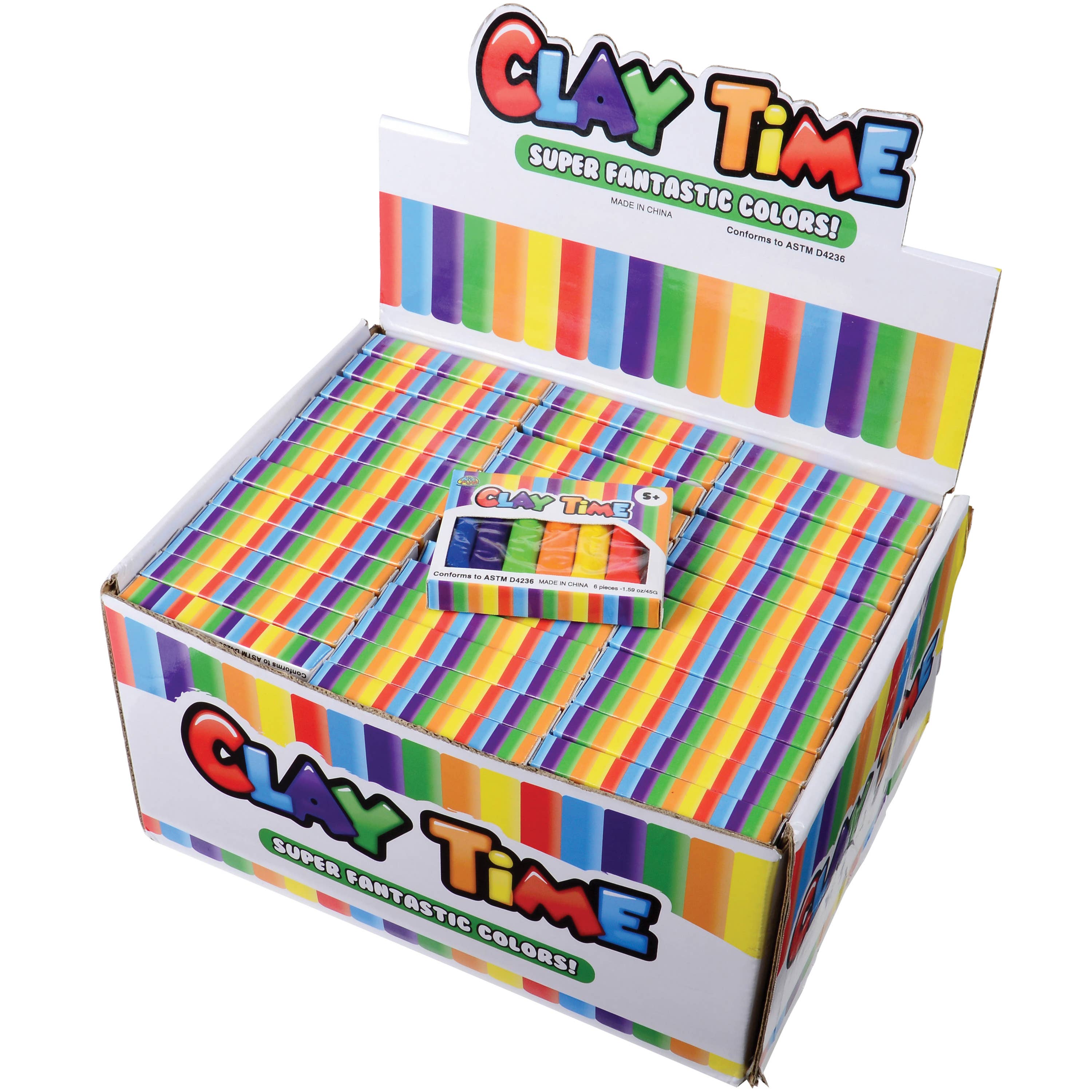 Mini Rainbow Modeling Clay
