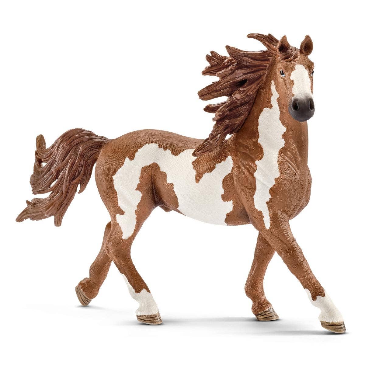 Pinto Stallion Farm Horse Toy